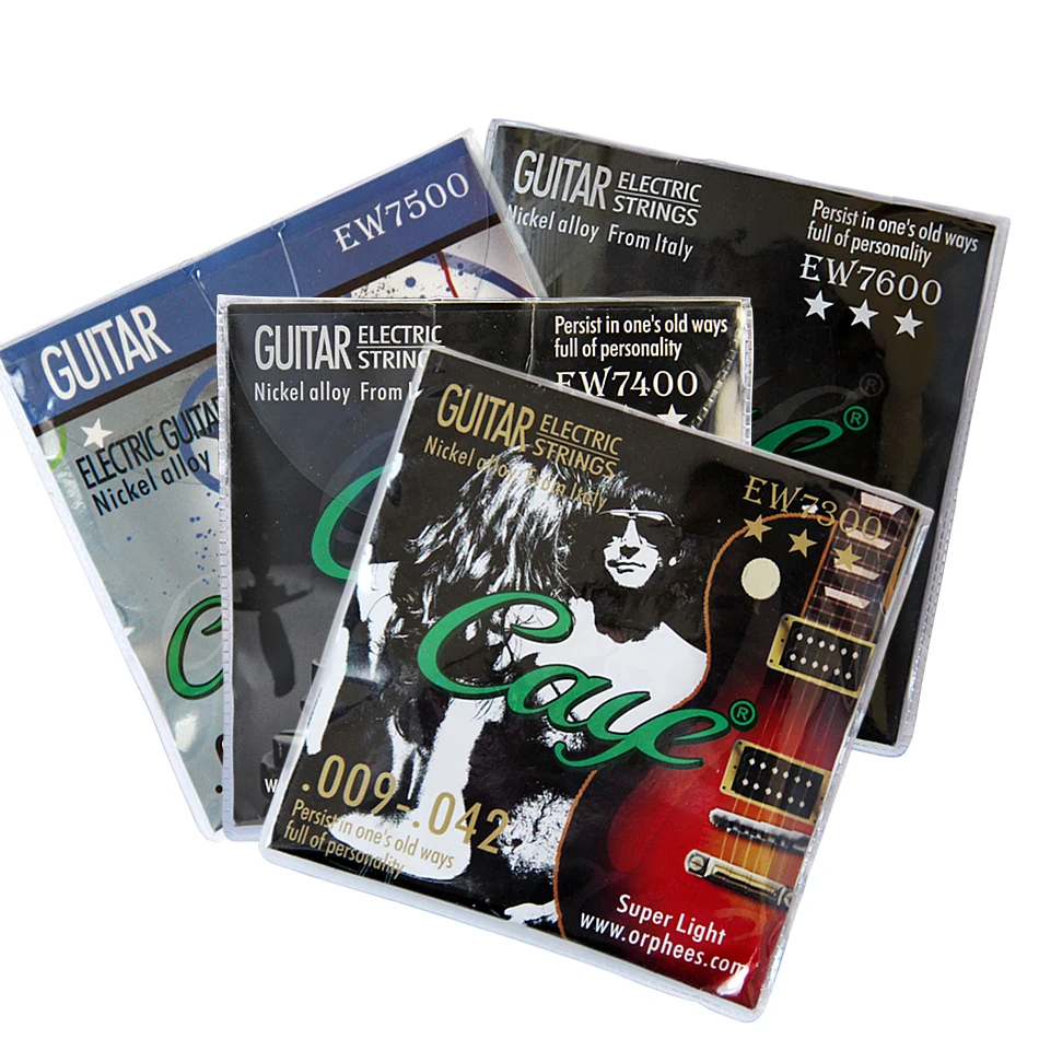 

Orphee EW7300 EW7400 EW7500 EW7600 electric guitar string Nicel alloy from Italy Four kinds can be selected