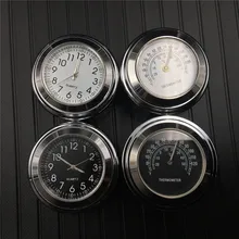 Универсальный Водонепроницаемый 7/8 мотоциклетный велосипед крепление часы прочный алюминиевый сплав мото часы аксессуары блокируется на руль