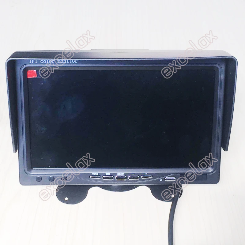 7 дюймовый 720P 960P 1080P 2MP HD AHD мобильный монитор ЖК дисплей 2CH A/V видео Автомобильный