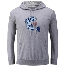 Game of Thrones House Tully Fish Totem Hoodies Men Women Girl Boy Hoody Sweatshirt Fashion Jackets Unisex Streetwear White Gray