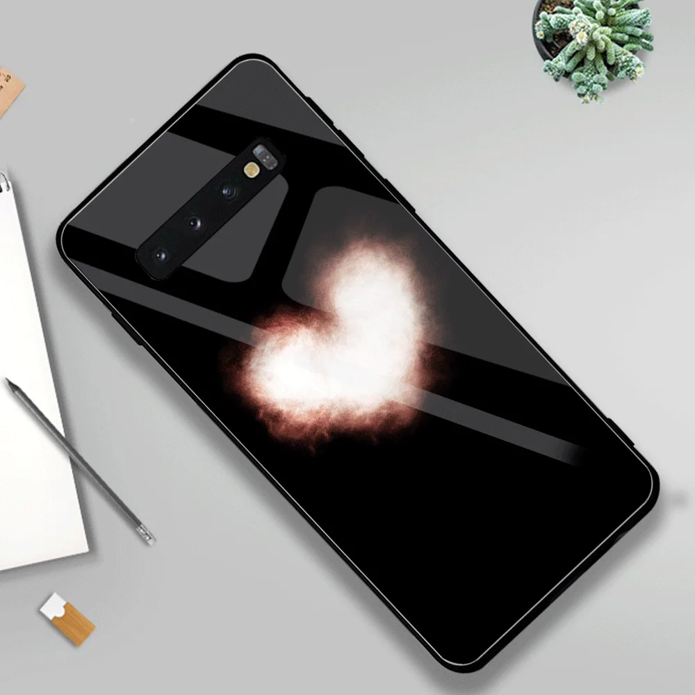 Модный стеклянный чехол для samsung Galaxy S10, чехол S9 S8 Plus A50 A10 A30, чехол для samsung Note 9 8