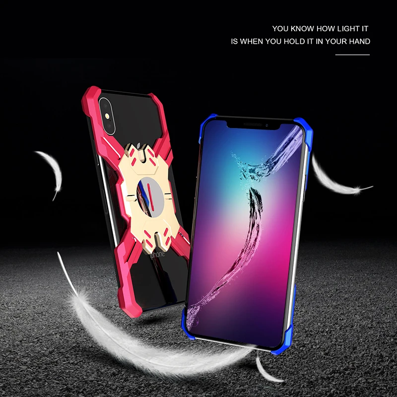 Антидетонационный металлический чехол для телефона Advaka Heroes для iPhone 6, 6 Plus, 6 S, 6S Plus, 7, 7 Plus, 8, 8 Plus, X, XS, MAX, XR, защитный чехол