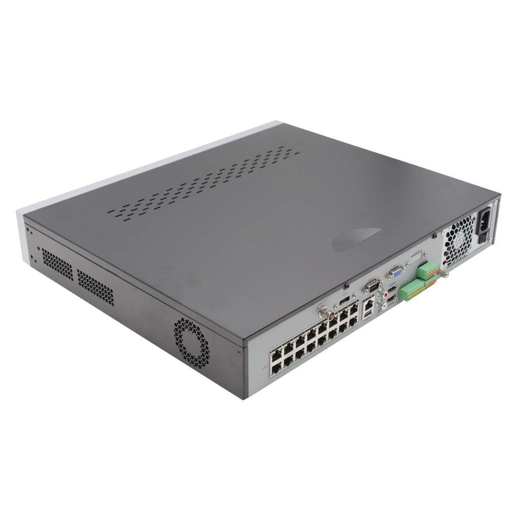 HIKvision Original English H265 4K NVR 16CH DS 7716NI I4/16P Professional POE для системы камер видеонаблюдения HDMI