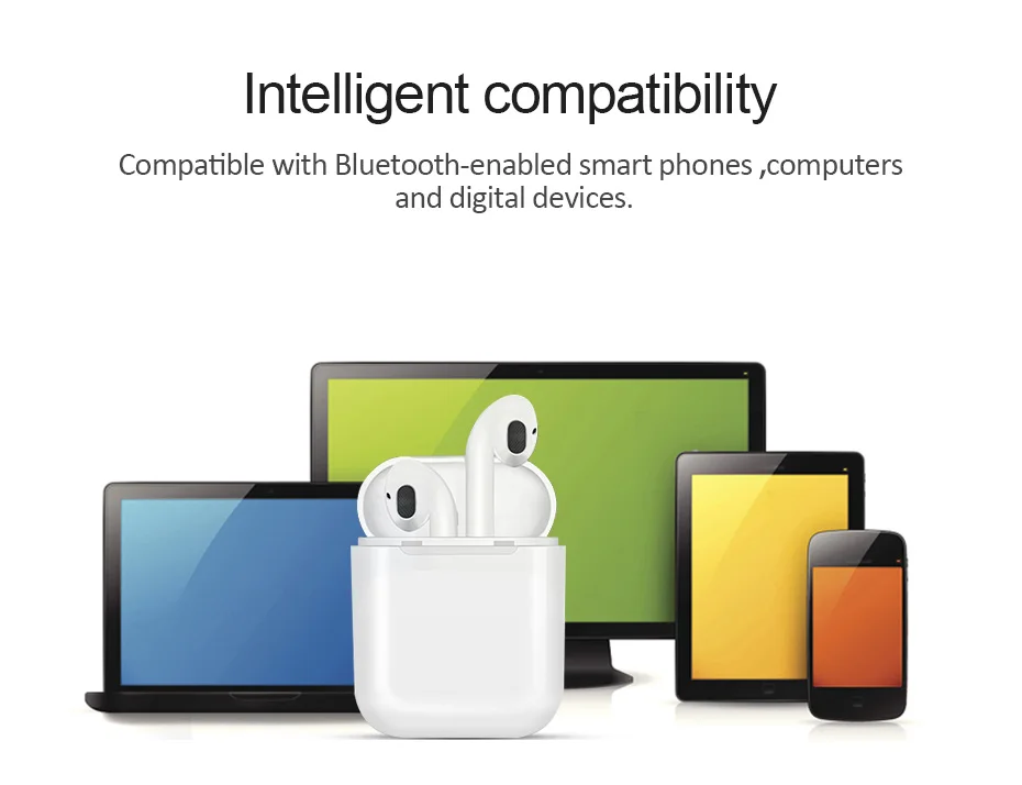 i9 Bluetooth Earphones Headphones Stereo Earbuds Wireless Headset Tws Sport Headphone With Charging Box Mic For All Smart Phone (10)
