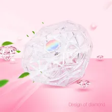 USB Перезаряжаемый Ручной портативный настольный мини-вентилятор для дома офиса на открытом воздухе с 2 пилками ветер красивый бриллиант Вентилятор охлаждения 47