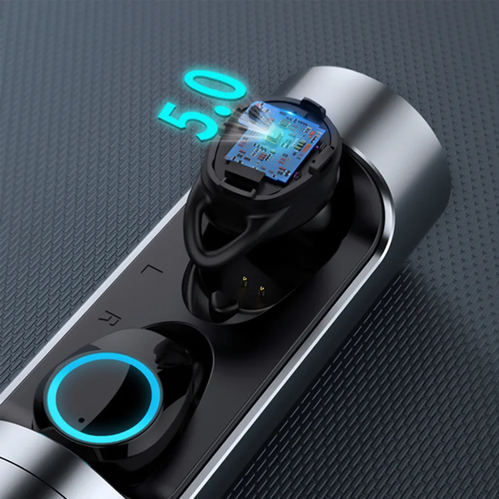 Беспроводные спортивные наушники Bluetooth 5,0, водонепроницаемые, долговечные, басовые наушники, настоящая Беспроводная связь Bluetooth для Android iPhone, новинка
