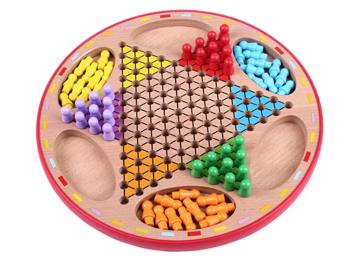 

Free shipping Children wooden two-in-one checkers Desktop games/Table Game kids intelligence Educational Supplies Wood Chess Toy