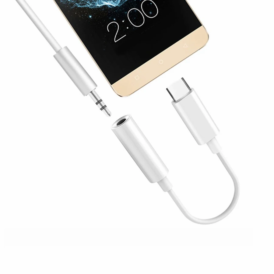USB Type C на 3 5 мм разъем для наушников AUX аудио кабель адаптер Samsung LG Nexus Oneplus Nokia Xiaomi