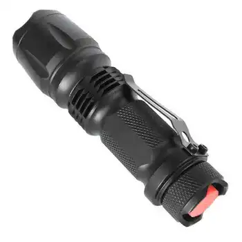 

powerful led flashlight torch flashlight t6 Outdoor Flashlight Torch 3 modes Zoom Tactical 14500 Lamp laser pointer #$S10
