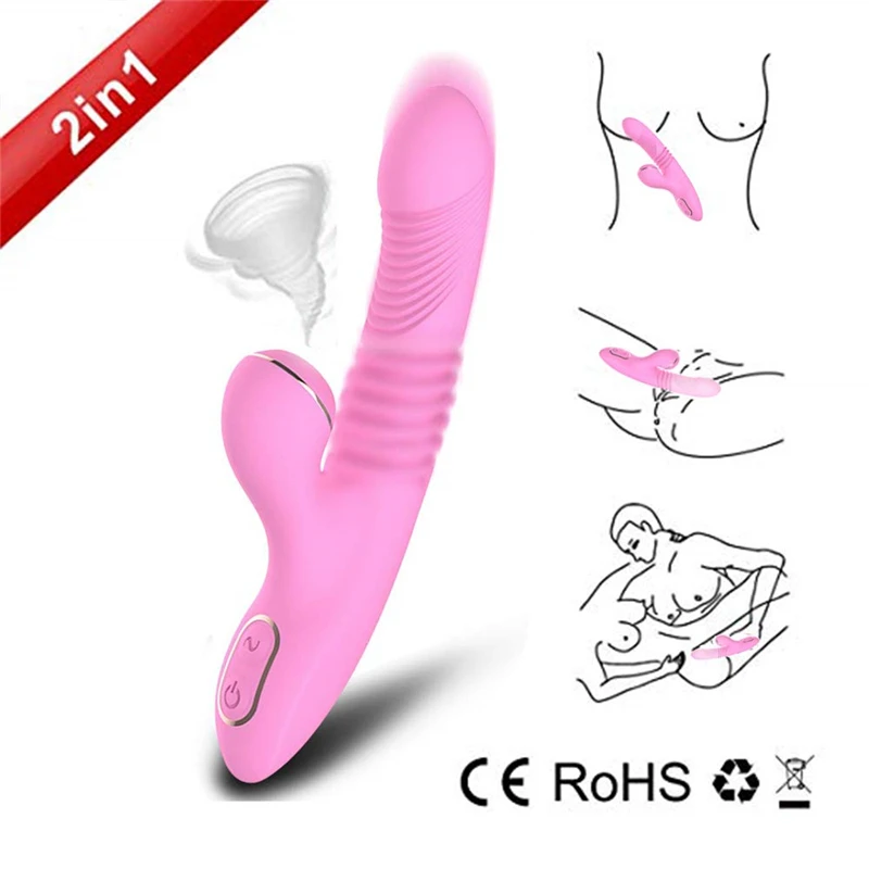 Кролик G Spot вибратор секс игрушки для женщин волшебная палочка на присосках