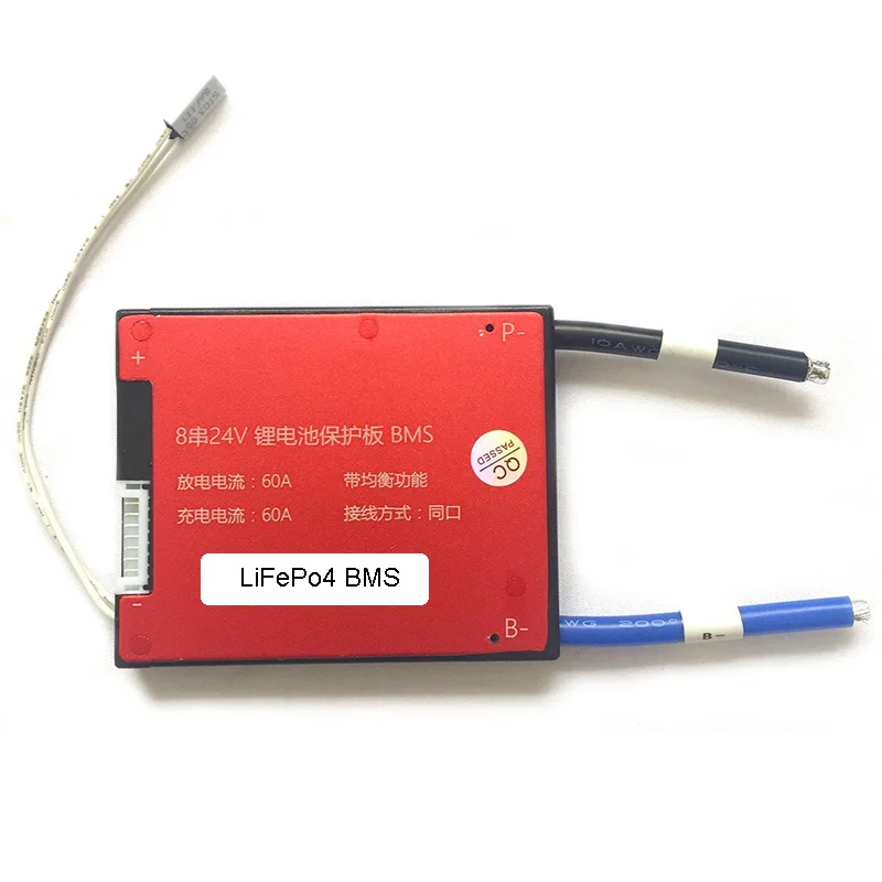 

8S 24V 18A 25A 35A 45A 60A BMS Battery Management System PCM PCB for Lifepo4 Battery Pack With Balance