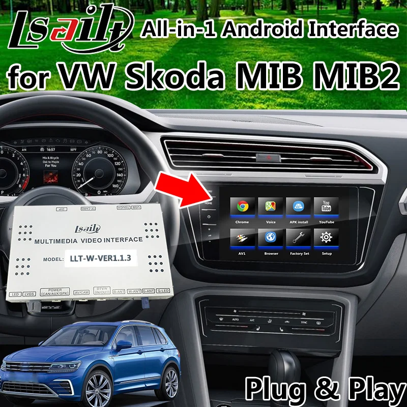 GPS навигатор Все в одном для Volkswagen Tiguan CC Sharan MQB MIB MIB2|GPS транспорта| |