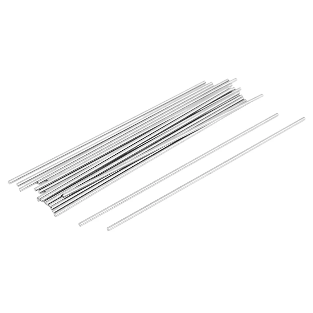 

20x Steel Rod Bar Round Stock Lathe Tools 1.5mm Dia 100mm Length Silver