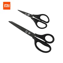 Xiaomi Huohou Titanium-plated Scissors Black Sharp Sets Sewing Thread Antirust Pruning Scissor Leaves Trimmer Non-slip Tools Kit