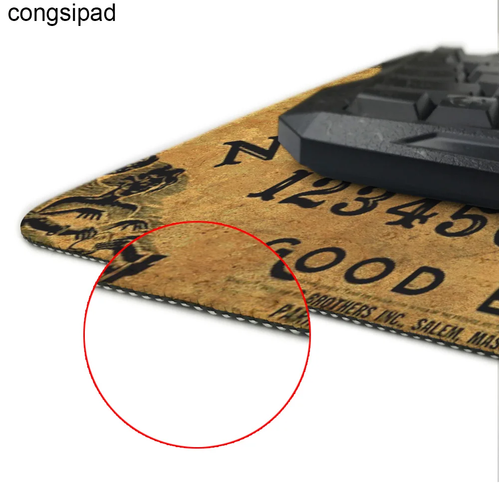  congsipad Ouija Board Mouse Pad Mat Large MousePad Non-Skid Rubber Pad Mouse Mat Desk Pad Keyboard 