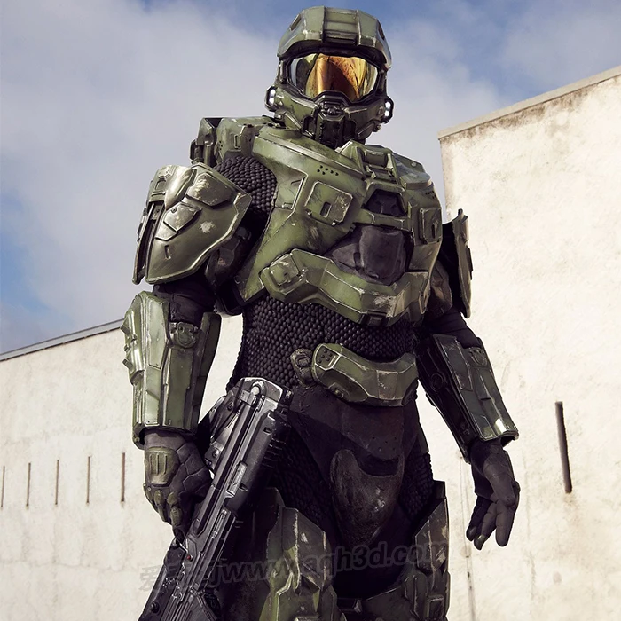 

4 Sergeant Spartan Soldier Armor Free Clipping 1:1 Wearable Customized Thick EVA Resin Model