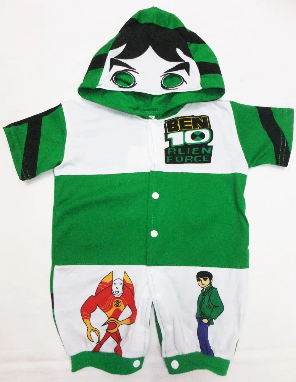 

newest cotton clothing 6 M-24 months Baby crawl clothing Baby Ben 10: Race Against Time rompers Role-playing ben - 10 SZ:S-XL