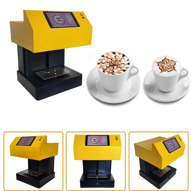 Cheap Pull Flower Steaming Milk Coffee Maker Intelligent Automatic Milk Cap Milk Foam Printer Equipment Cheap Pull Flower Steaming Milk Coffee Maker Intelligent Automatic Milk Cap Milk Foam Printer Equipment