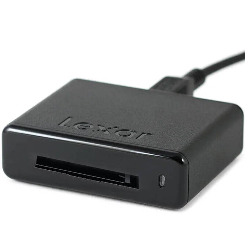 Lexar USB накопитель Смарт CF кардридер CR1 CFast 2,0 USB 3,0 картридер Профессиональный рабочий процесс кардридер