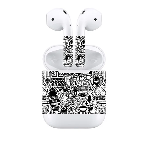 Покажите свой уникальный стиль для вашего Apple AirPods кожи стикер бомба дизайн - Цвет: TN-APods-0990