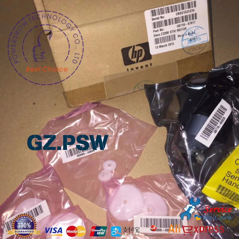 Starwheel двигателя в сборе Q6718-67017 Q5669-60697 для hp T610 T770 T790 T1100 T2300 Z3100 Z2100 Z3200 T770 T2300 795