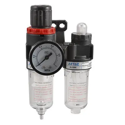 

5-60 Degree Celsius Air Source Treatment Pneumatic Filter Regulator AFC-2000