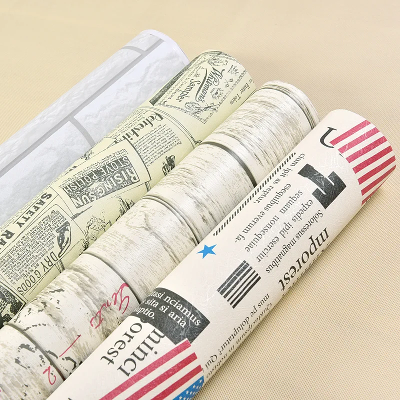 

Colomac vintage renovation PVC wall stickers waterproof self adhesive brick pattern waterproof bedroom living room wallpaper