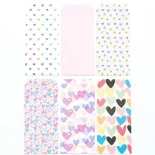 50 шт./лот 19,5*8,7 см Kawaii серии сладкое сердце натуральные растения подарочный бумажный конверт канцелярские принадлежности
