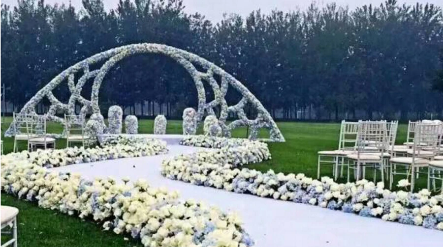 

3/ 6 M Wedding background wall stands PHOTO frame