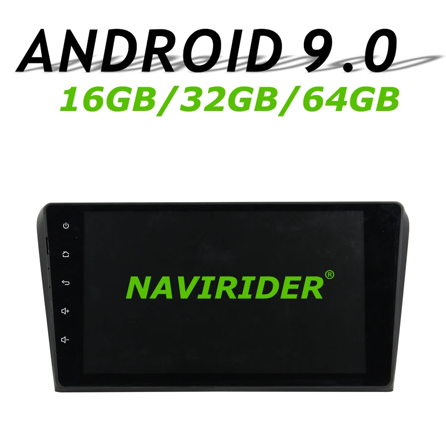 

High configuration Octa Core Android 9.0 Car GPS For MAZDA 3 2004-2009 navigation Car Radio bluetooth 64GB large memory
