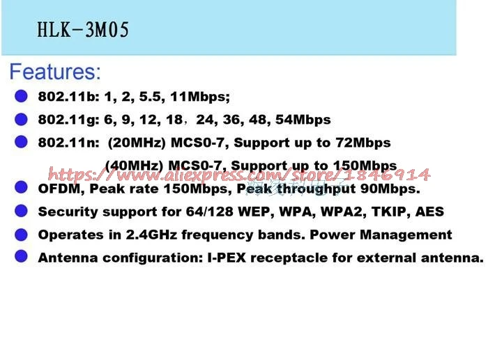 Бесплатная доставка HLK-3M05 Pin 150 м RT3070 встроенный USB беспроводная сетевая карта модуль Wi-Fi с usb-разъемом