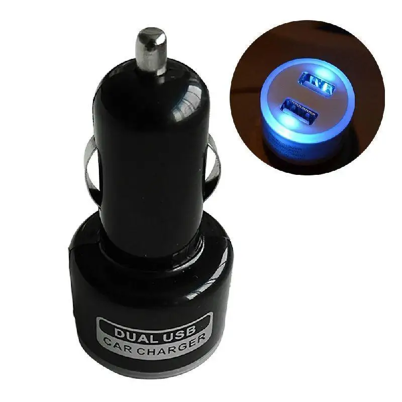 Автомобильное зарядное устройство r29 с 2 портами USB для прикуривателя|Зарядные