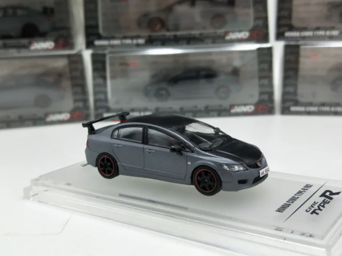 Завод 1: 64 HONDA CIVIC Тип R FD2 сплав автомобиля игрушки для детей литья под давлением модель автомобиля подарок на день рождения