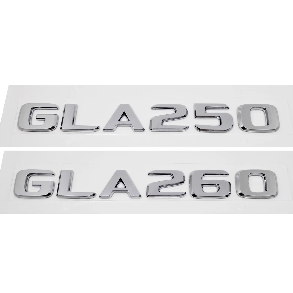 

Automobiles Car Trunk Sticker Decoration Plastic Number Letter Emblem for Mercedes Benz GLA250 GLA260 W211 W212 W203 W204 W205