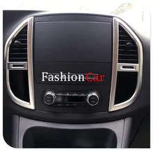 Interno Centrale Copertura Console Air Vent Uscita Trim Per Mercedes-Benz Vito 2014 2015 2016 2017 (Non per V-class)