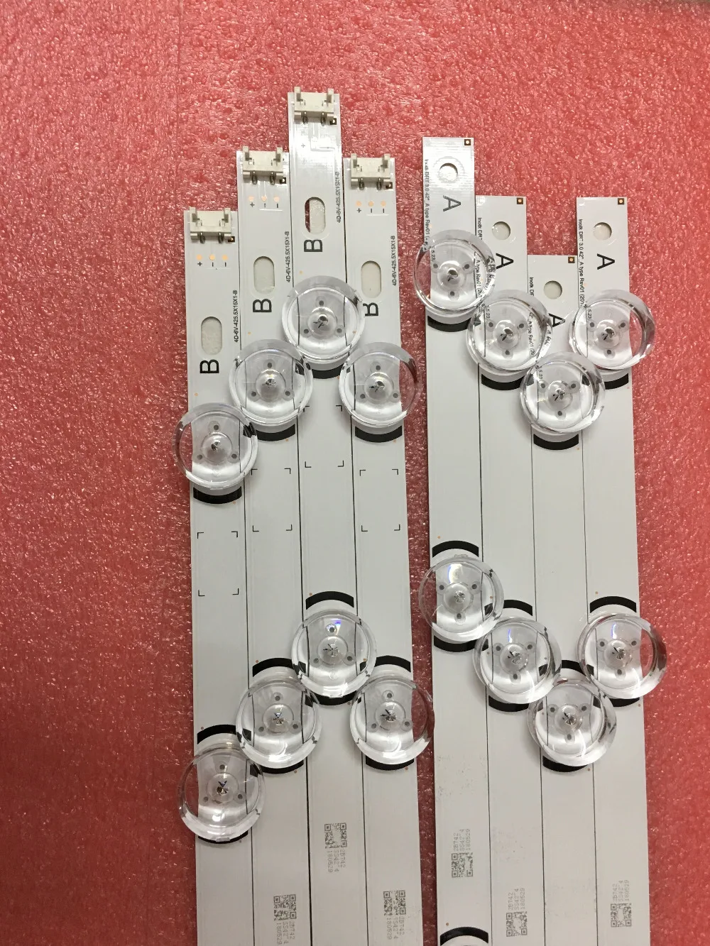 Retroiluminação Led Tiras para lg 42lb 42lb5800 42lb5700 42lf5610 42lf580v 42lb585v 42lb580v 42lb5800 42ly310ca 42lb563v 42lb561v Pcs - Imagem 3