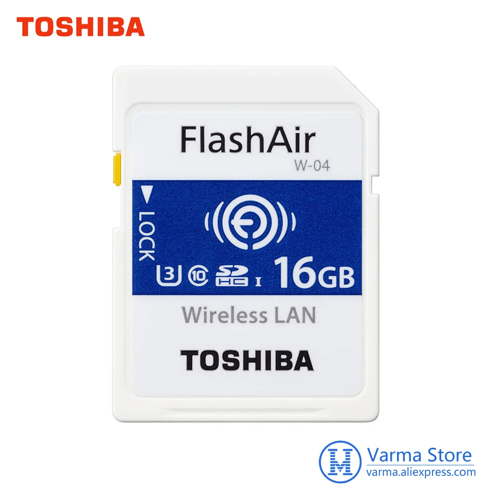 

Toshiba WIFI SD card high-speed memory card SLR camera supports 4K wireless WIFI card 16GB