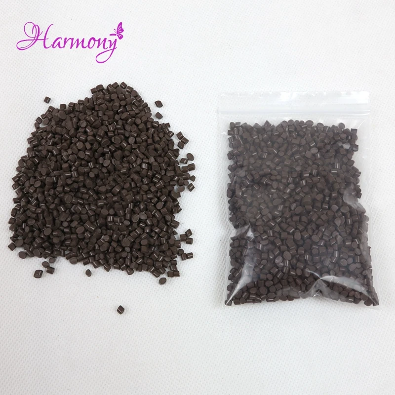 500g/bag Transparent Color 100% Italian Keratin Glue Bead/Granule/Grain For Hair Extensi for Fusion Hair Extensions