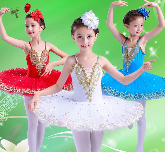 Vestido de Ballet para niñas, leotardo de baile, bailarina, tutú de Ballet,  leotardo de gimnasia, vestidos de flores para niñas, trajes de baile de  escenario - AliExpress