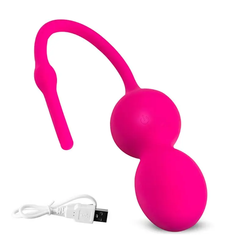 Safe Silicone Smart Kegel Ball Vaginal Tight Exercise Female Small Ball Adjustable 4 Modes Massage Sex Toy
