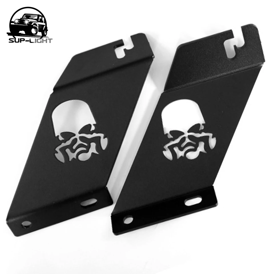 20pcs/10set A03 skull j-eep Hood Mount bracket Kit Use for 20 inch single row led light bar | Автомобили и мотоциклы