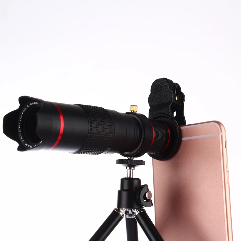 

22X Telephoto Lens Mobile Phone Camera Lens with Tripod for Smartphone Tablets LCC77