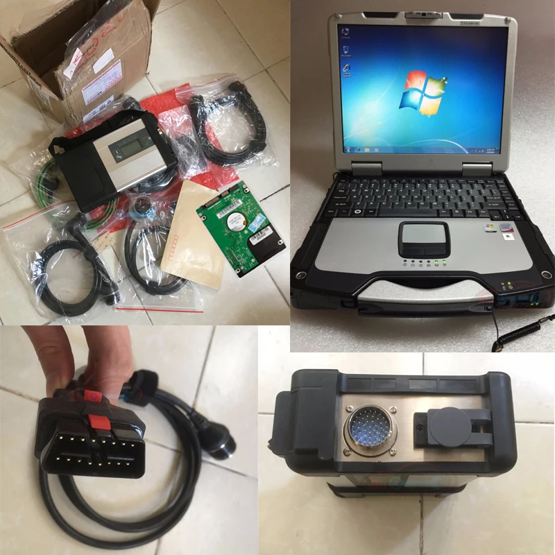MB STAR C5 SD Connect с 06/2020 программным обеспечением HDD военный ноутбук CF30