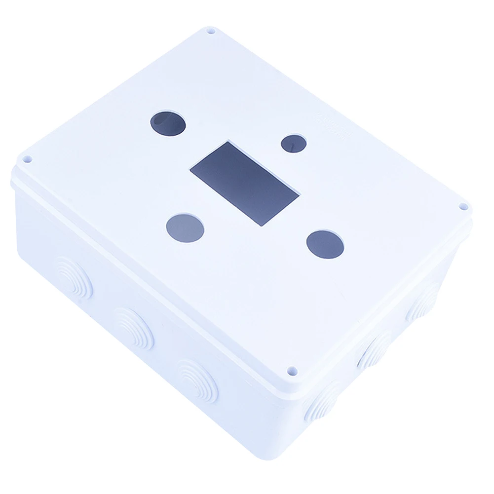 

Junction Box IP55 Waterproof Multi Holes ABS Outdoor Protection Connection Dustproof Practical For Electric Cable With Plug