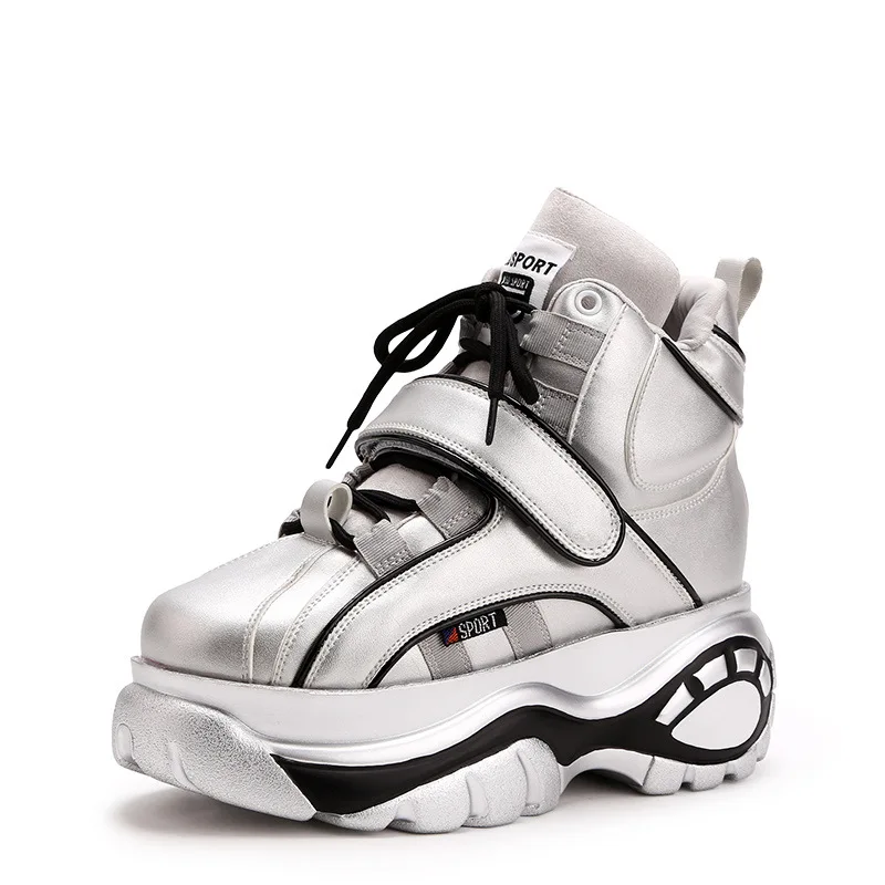 

Aidenkid Keep warm woman sneakers 7CM 2018 New Autumn Winter ladies Thick bottom Sneakers fashion Increase Leisure shoes