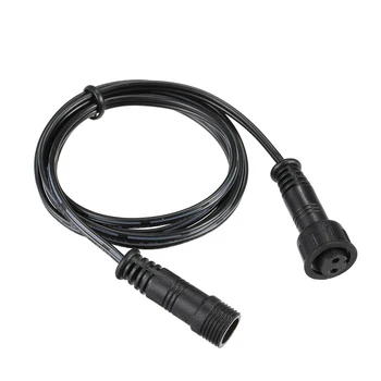 

Tomshine Extension Cable Wire 5 Pack 1M/ 3.3Ft 2Pin with Male and Female Connectors IP67 Water Resistance for Deck Light