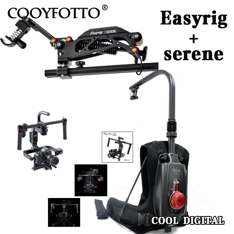 US $900.00 Like EASYRIG Video Serene Camera Easy Rig For Dslr DJI Ronin M 3 AXIS Gimbal Stabilizer With Flowcine Serene