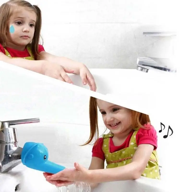 Beautiful Cartoon Faucet Extenders Kids Hand Washing Extender For Children Bathroom Washbasin Accessories Beautiful Cartoon Faucet Extenders Kids Hand Washing Extender For Children Bathroom Washbasin Accessories