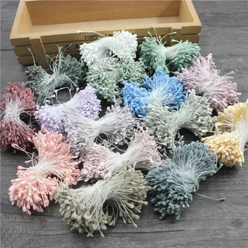 

300pcs 1.2mm Mini Stamen Handmade Artificial Flowers For Wedding Party Home Decoration DIY Christmas Scrapbook Accessories