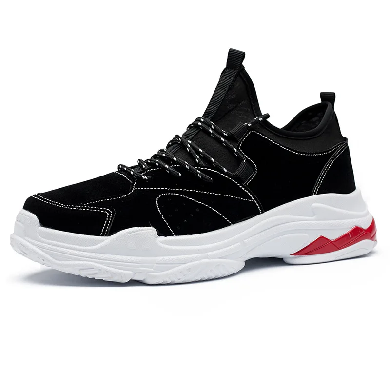 

Thick Sole Boots For Adult Men Running Shoes Summer Sneakers Male Sports Trainers Fabric Cloth Mesh Walking Jogging Sneaker
